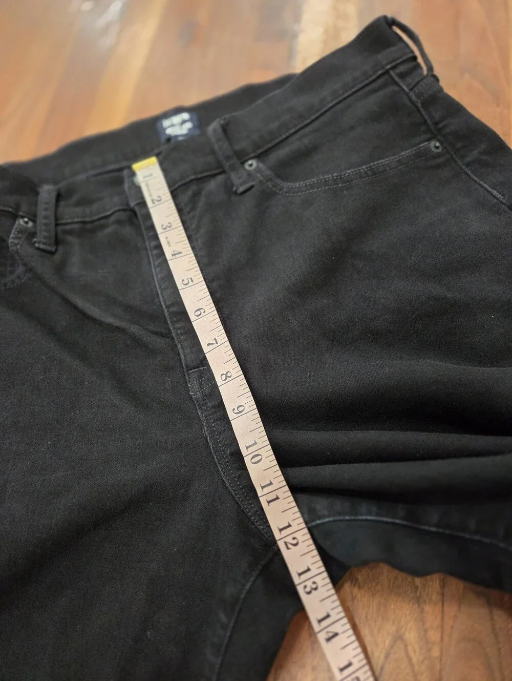 J. Crew Wide Leg Crop Black CB371 In All Day Stretch Size 32